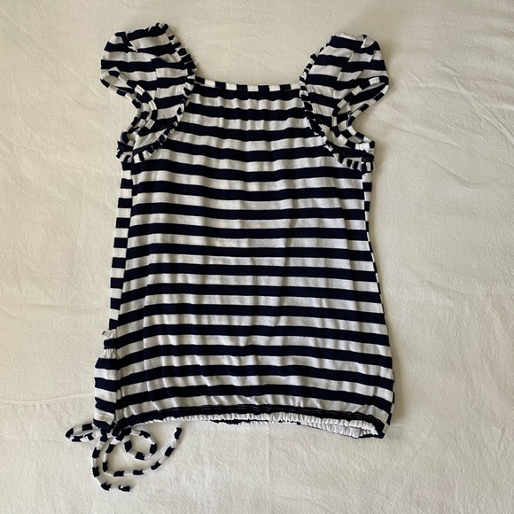 Necessary Objects Navy & White Striped Top - Picture 2 of 7